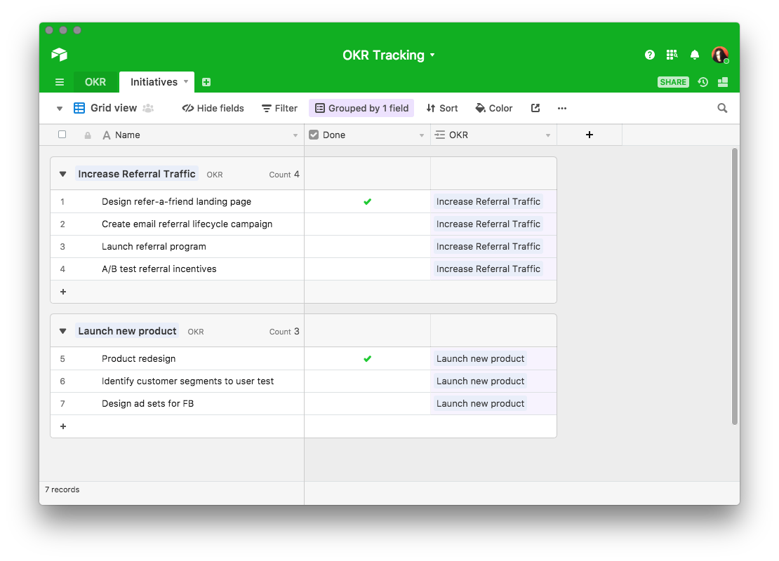 growth experiments examples