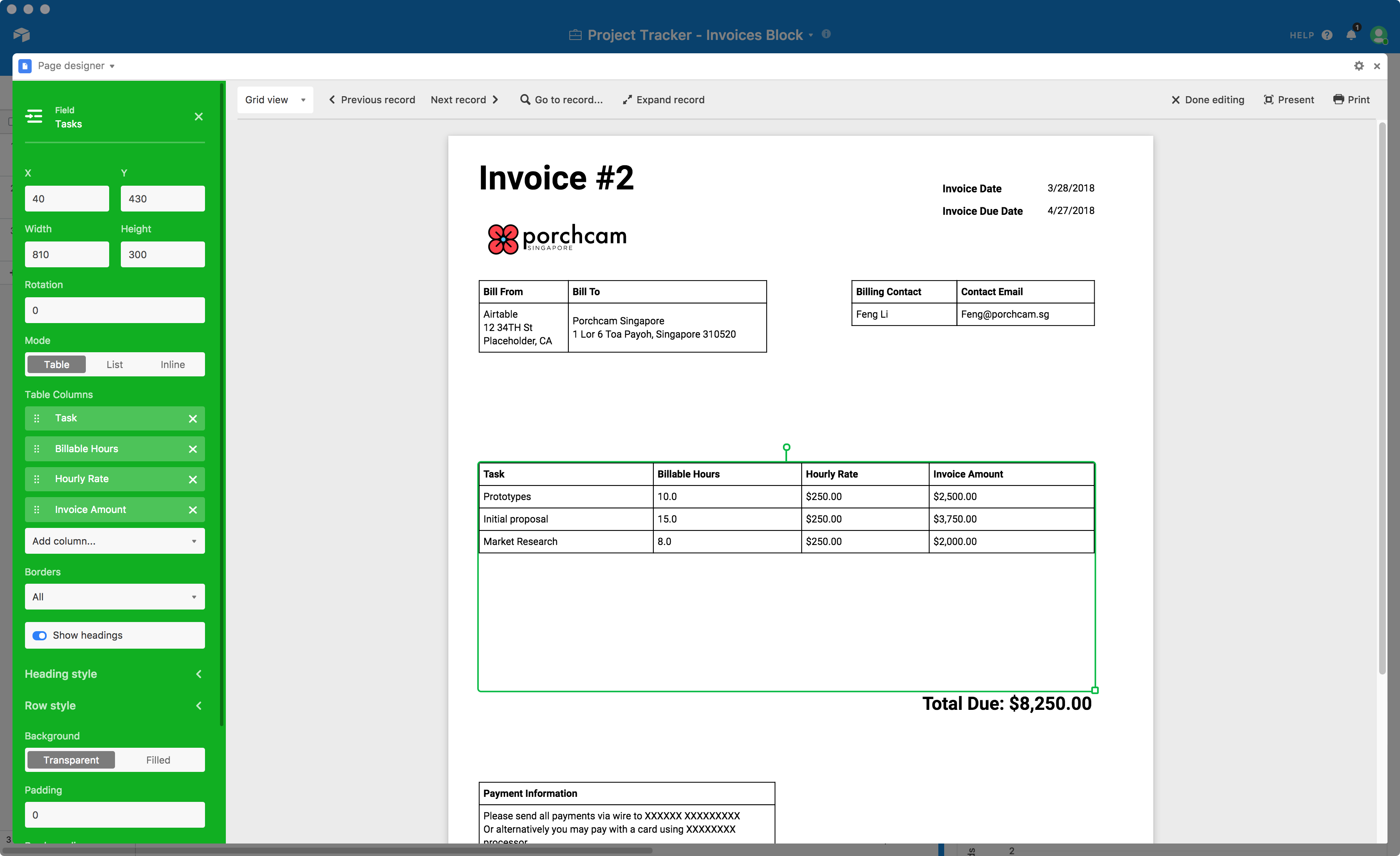 Supercharge your client management with automatic invoice creation