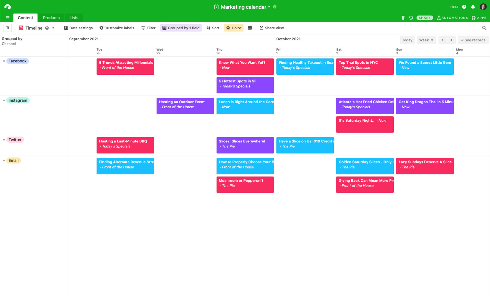 Introducing Airtable’s New Timeline View Airtable Blog
