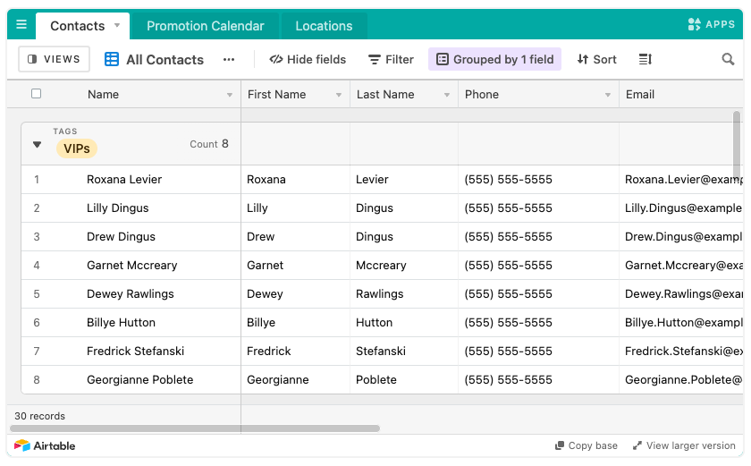 Five networking templates to boost your connections Airtable Blog